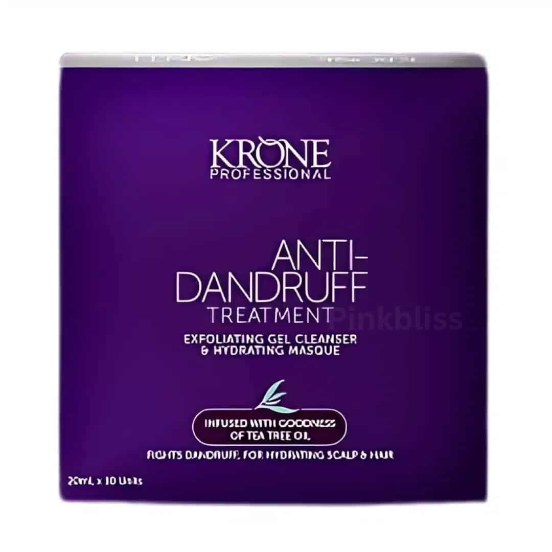Krone Professional Anti-Dandruff Treatment 200ml (Cleanser and Mask)