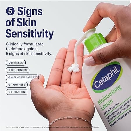 Cetaphil Moisturising Lotion 236ml for Dry to Normal & Sensitive Skin view 4